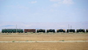 Train in Azerbaijan
