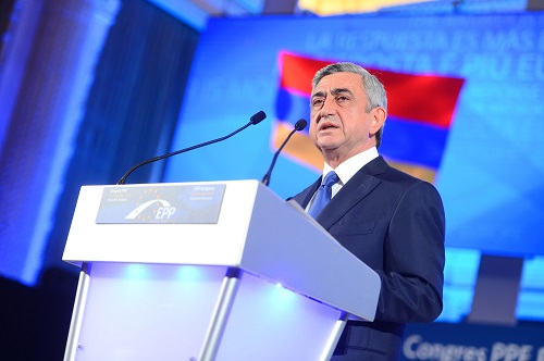 Serzh Sargsyan big